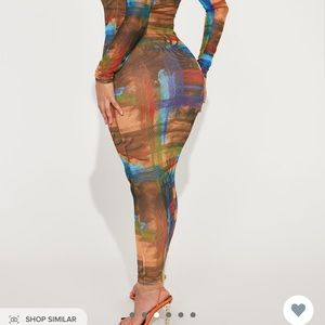 I have no pics in This dress. This is is from Fashionova.